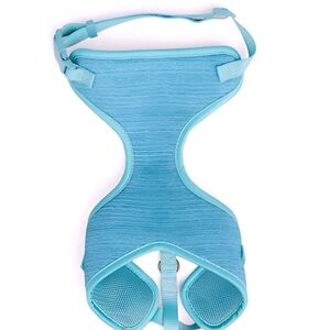 EVERY YAY Comfy Padded Mesh No-Pull Turquoise Teal Blue Dog Harness 🐶MEDIUM🐶 NWT